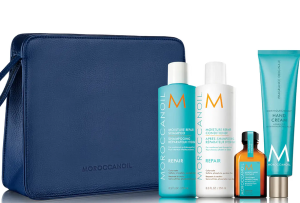 Moroccanoil Luminous Wonders Hydration Shampoo and Conditioner 250ml with Gifts