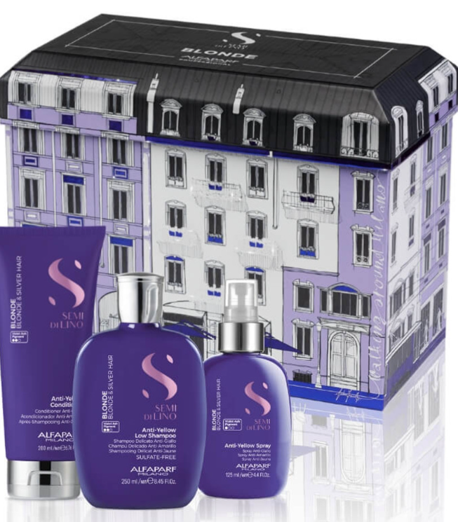 ALFAPARF SEMI DI LINO - BLONDE GIFT SET 2023